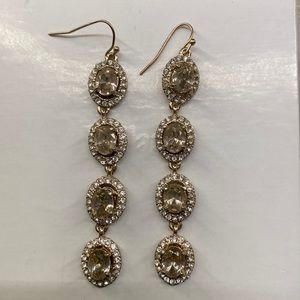 Dangly Gold Earrings for Events